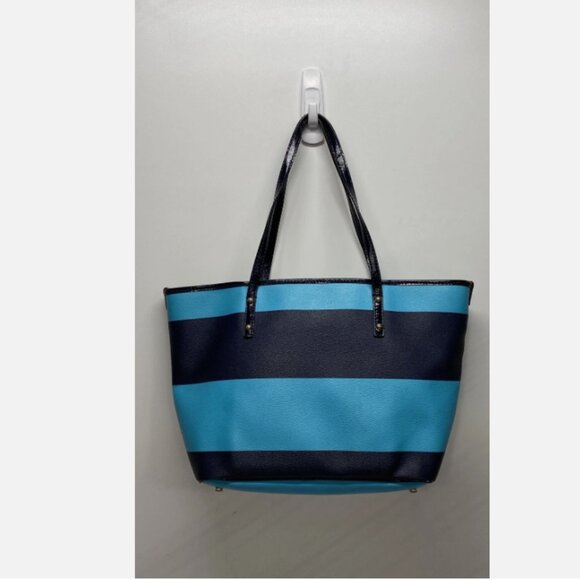 kate spade STORYBOOK Harmony Boutique Stripe Tote EUC - Picture 2 of 11